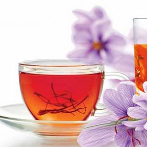 چای زعفران ، طرز تهیه و آشنایی با خواص چای زعفرانی